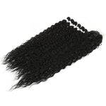 Tissage Bouclé Noir