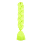 Tresse Africaine Jaune Fluo - Mèche Rajout - Jumbo Braid