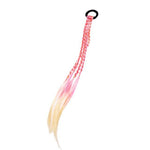 Tresse Africaine Fille - Queue de Cheval Rose