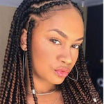 Tresse Africaine Ombré Brun - Mèche Rajout - 24 Pouces