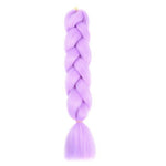 Tresse Africaine Violet Pâle - Mèche Rajout - Jumbo Braid