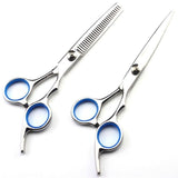 ciseaux de coiffure japonais bleu