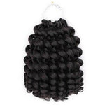 curly afro crochet braids