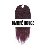 Crochet Braid Vanille Ombré Rouge