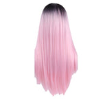 perruque rose bonbon