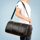 Sac de coiffure en cuir transport