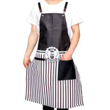 Tablier barbier cuir