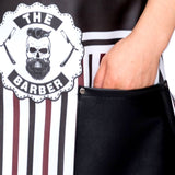 Tablier coiffeur cuir